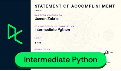 Intermediate Python