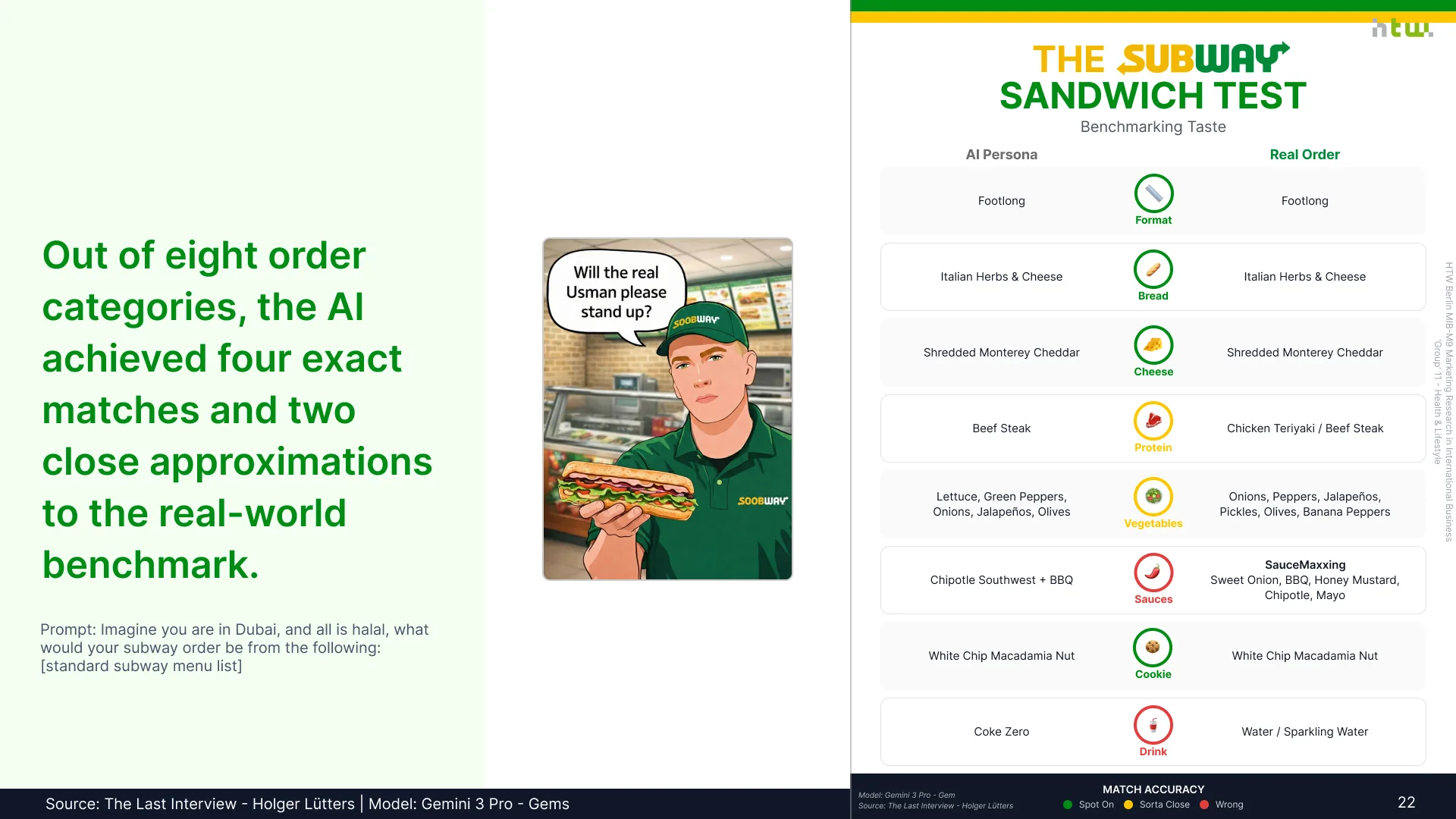 Slide 22 - Scenario Benchmark: Commute Prompt Alignment