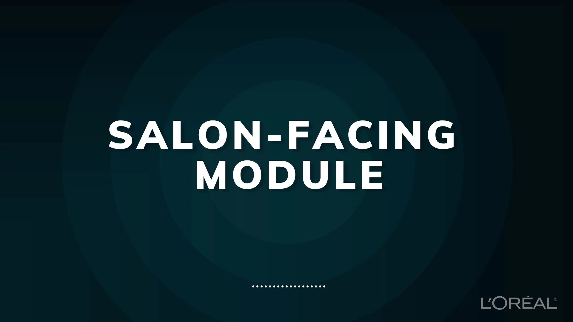 Slide 48 - Salon Facing Module