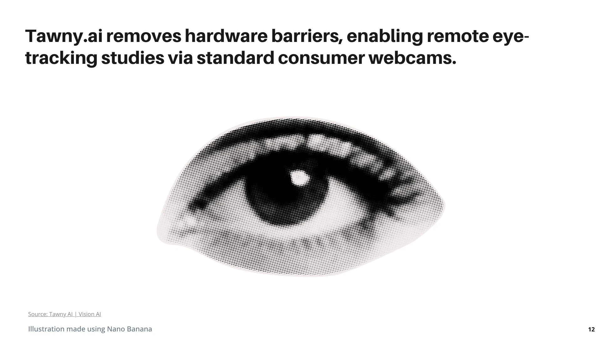 Slide 12 - How Webcam Eyetracking Works 2